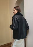 Real Merino Bomber Jacket