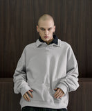 Low collar sweat shirts