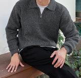 Jed Cash Hachi Half Zip-up Knit