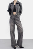 Tenet Crop Leather Jacket