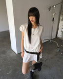 Yukia Rose Vintage Snap Leather Belt
