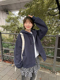 [unisex] Harui Cotton Button Over Hood Jacket
