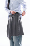 Noma pleats wrap skirt
