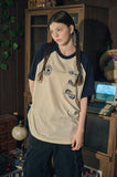 Digging Momentum Leglan Short Sleeve Tee