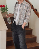 Linell Seersucker Check Long Sleeve Shirt