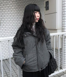 [Plan] Poen Reversible Check Fleece Fluffy Padding