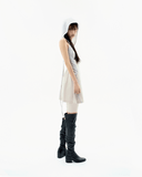 Halter Hoodie Apron Dress