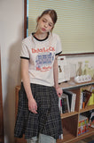 Lucky Day CROP Ringer Tee