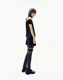 Button Slit Leg Warmer