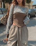 Sentique Cropped Bolero Knitwear