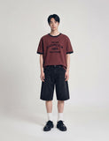 Post Lettering Short Sleeve T-shirt