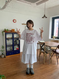 [unisex] Magelli Printed Over Short Sleeve Tee