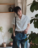 Mobin Punched Short Sleeve Shirt