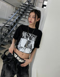 House Vintage Print Short Sleeve