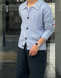 Bez Collar Cable Cardigan