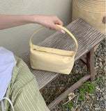 Rustling Waterproof Material Point Color Mini Shoulder Bag