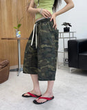 Sepi Washed Cargo Bermuda Pants