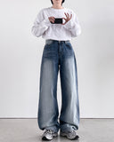 Liesel Slub Wide Denim