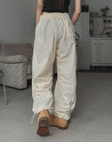 Blend stitch balloon banding pants