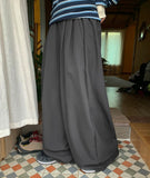 [BAONHAUS] Garen Balloon Banding Wide Slacks
