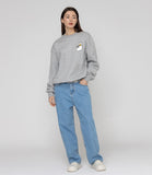 Socks Drawing Smile Logo Sweatshirt