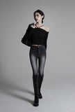 Neck strap knit sleeve