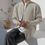 Aron knit zip-up