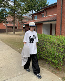 [unisex] Lepan Printing Over Short Sleeve Tee