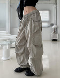 Lorna Pigment Nylon Double Cargo Pants