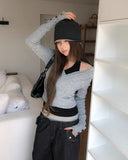 Dali Stripe Reversible Beanie