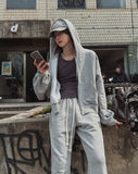 Resin flare fit banding pants