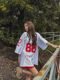 88 Sporty Metal Jersey Short Sleeve T-shirt
