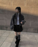 Dutch mini pleated skirt