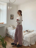 Rolly Tie Off Shoulder Long Sleeve Tee