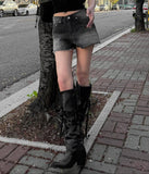 Fog Black Shorts