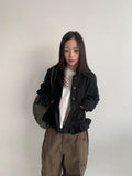 Skimbe Frill Hood Short Coat