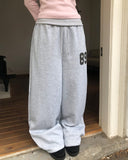 Beaut 89 Lettering Folding Two-Way Wide Banding Training Pants