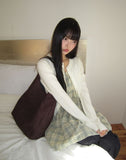 Leanne Suede Shoulder Bag