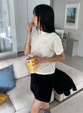 NOOR HALF SLEEVE TURTLENECK