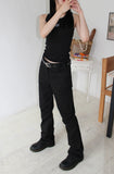 SHIRRING BOOTCUT PT