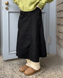 Tendle wrap cargo long skirt