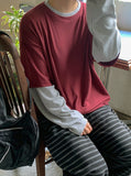 [Unisex] Kdelo Layered Over Long Sleeve Tee