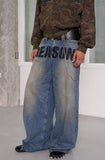 No reason denim pants