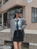 Kenin incision cargo miniskirt
