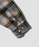 Marron Pocket Check Shirt