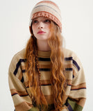 Biscuit Bokashi Knit Bucket Hat