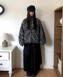 Mea Back Cut Wide Long Pants