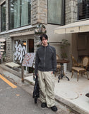 Kennen Fingerhole Wool Knit Zip-up