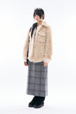 Marie light fur jacket