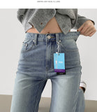 Washing Lycra Banding Span Bootcut Denim Pants